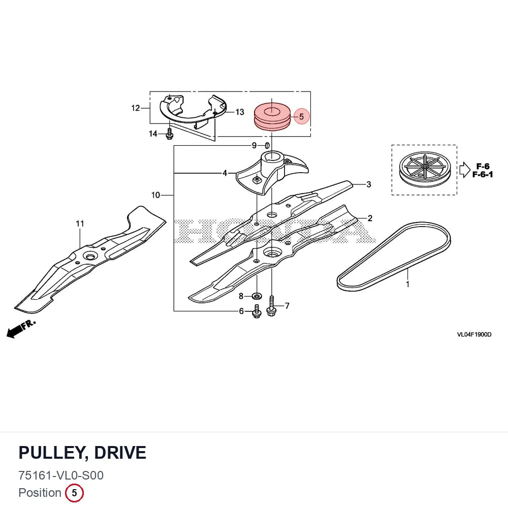 PULLEY, DRIVE