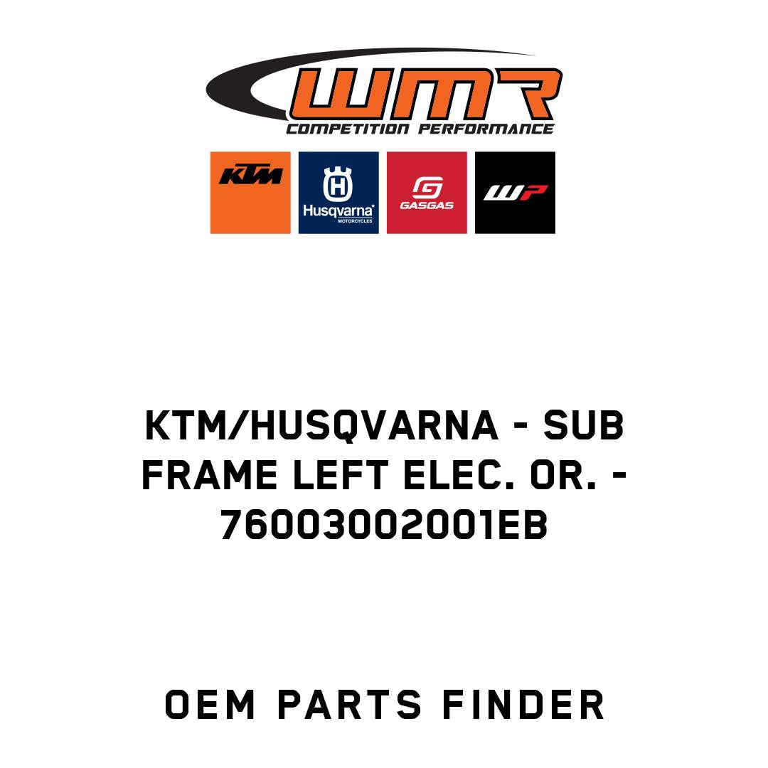 SUB FRAME LEFT ELEC. OR.