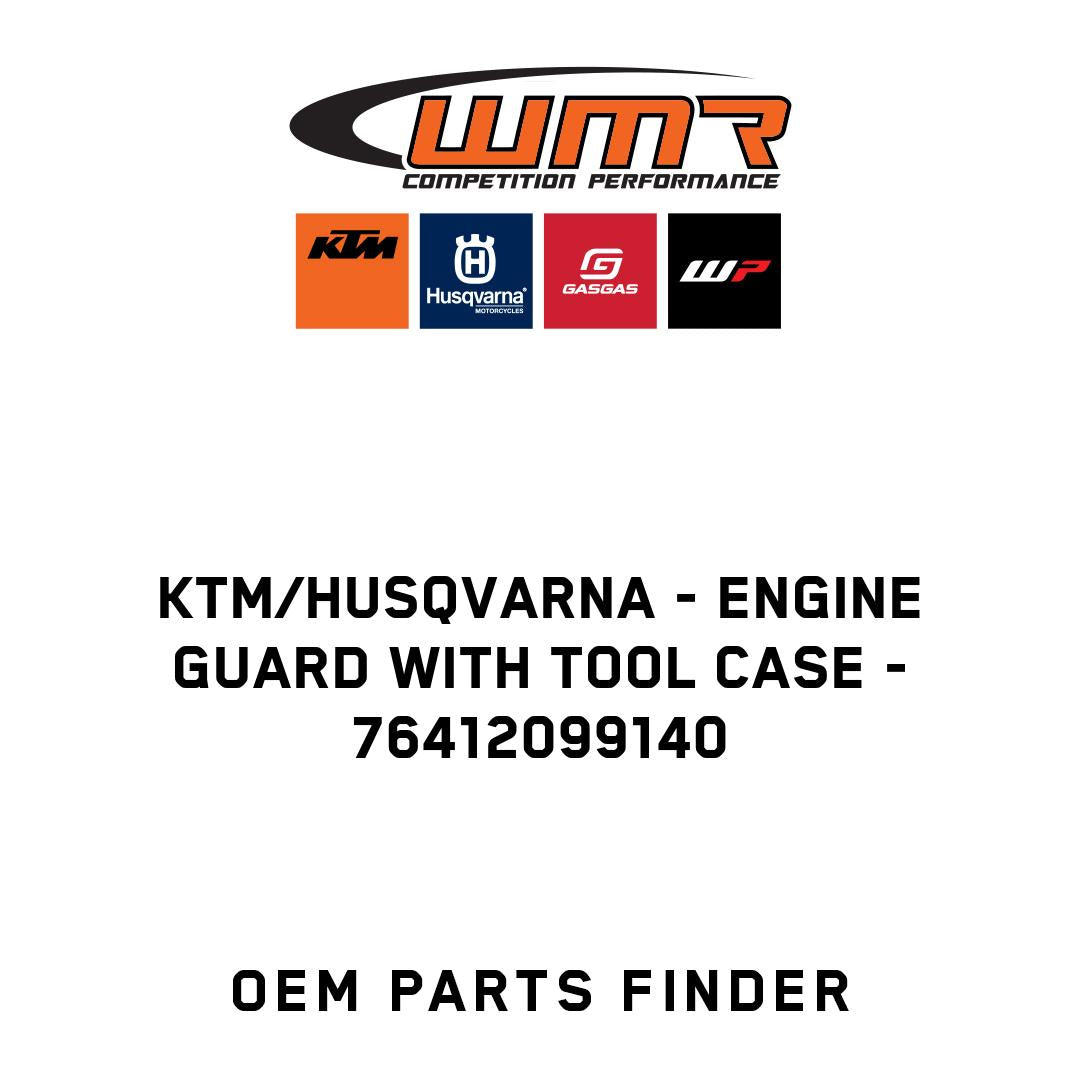 ENGINE GUARD WITH TOOL CASE
