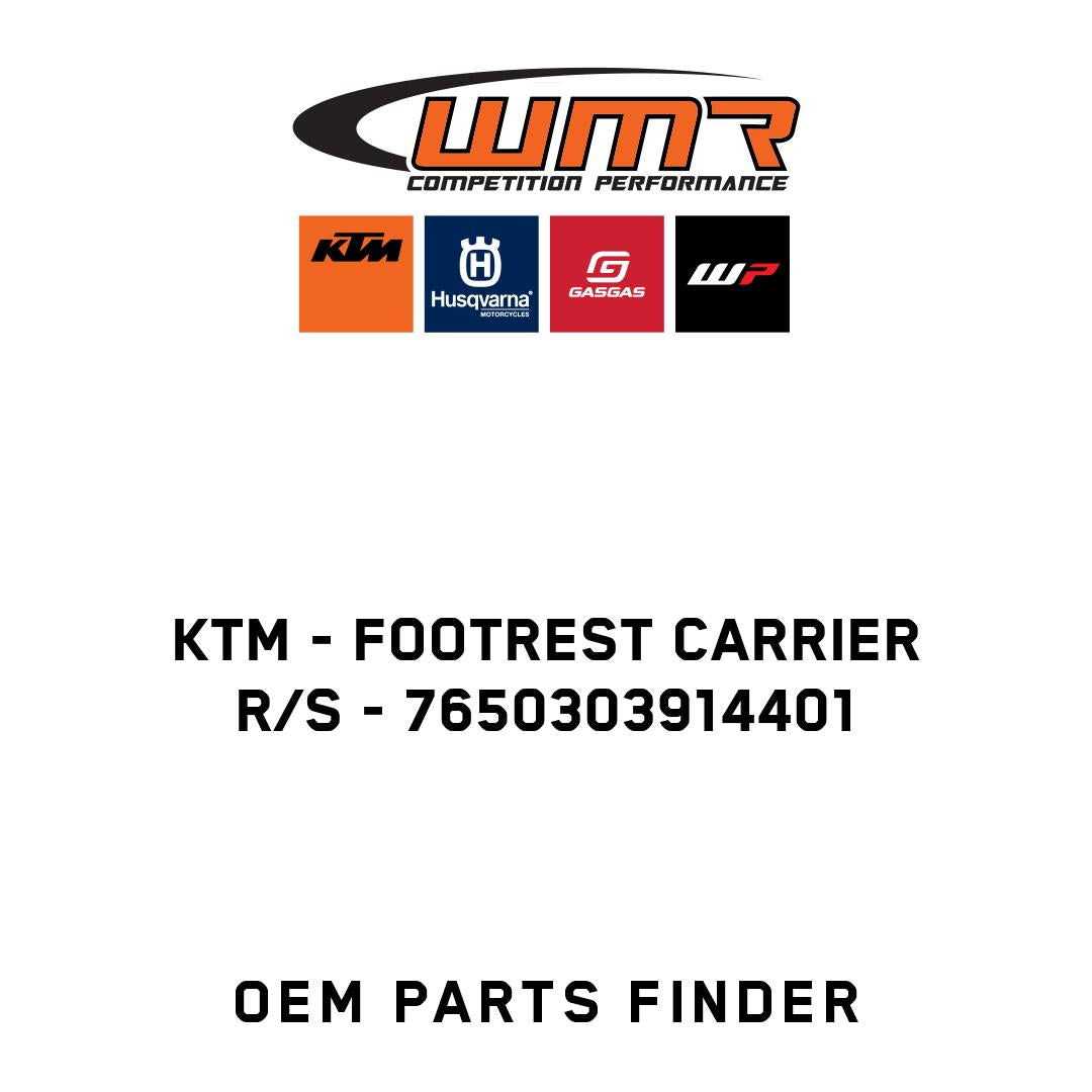 FOOTREST CARRIER R/S