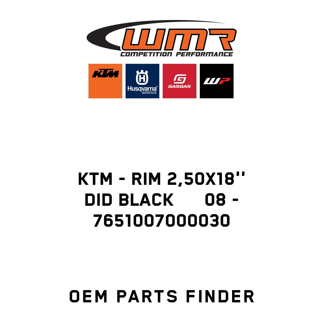 RIM 2,50X18'' DID BLACK 08