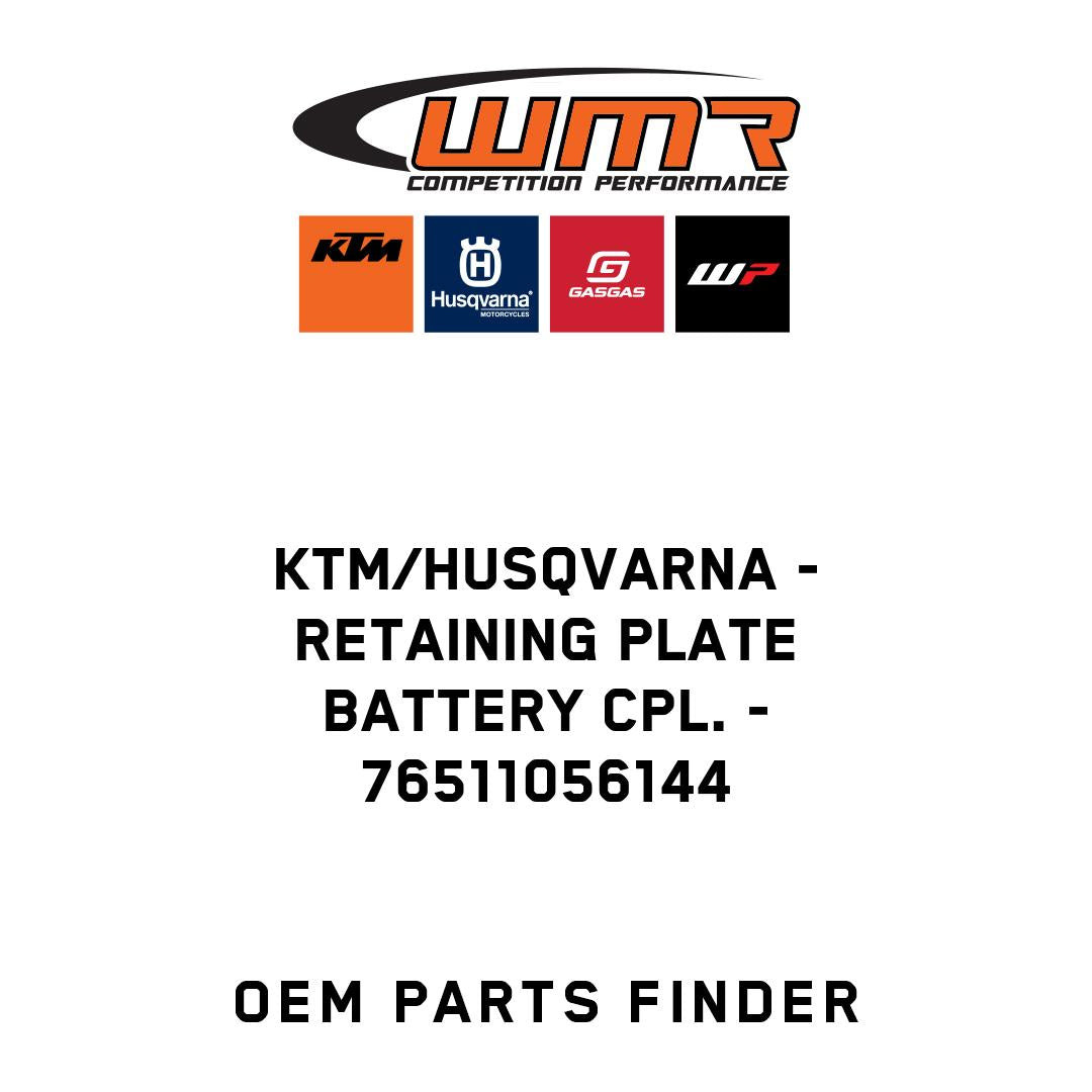 RETAINING PLATE BATTERY CPL.