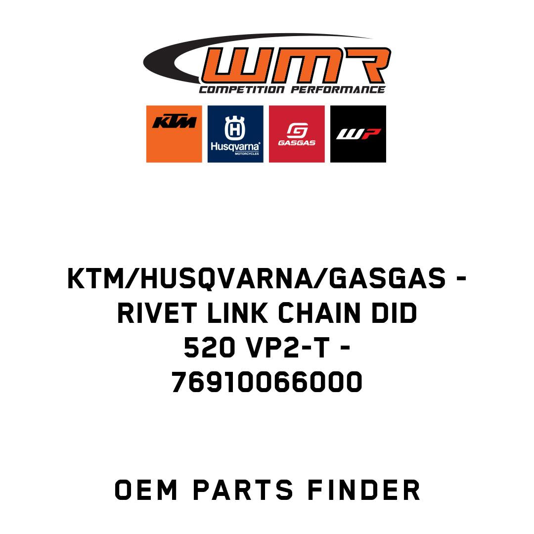 Rivet link chain DID 520 VP2-T