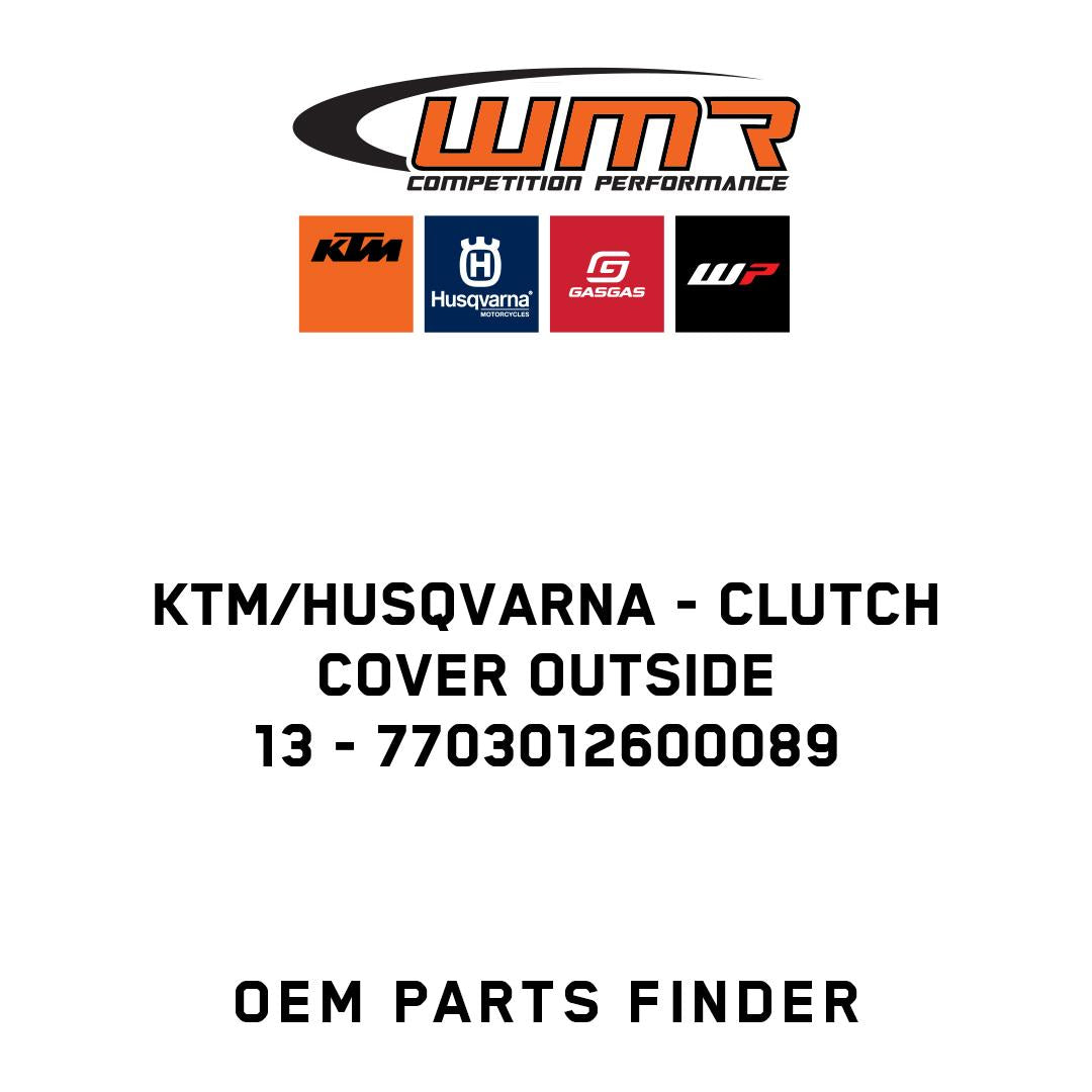 CLUTCH COVER OUTSIDE 13
