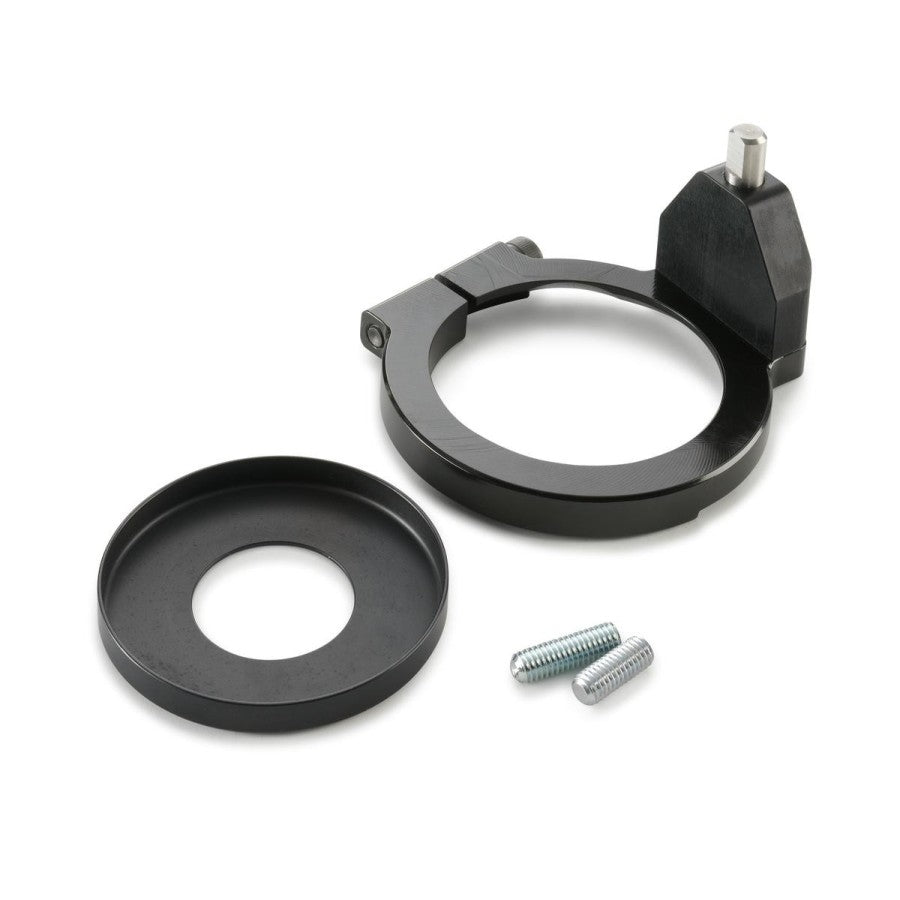 Post mount f. steering damper