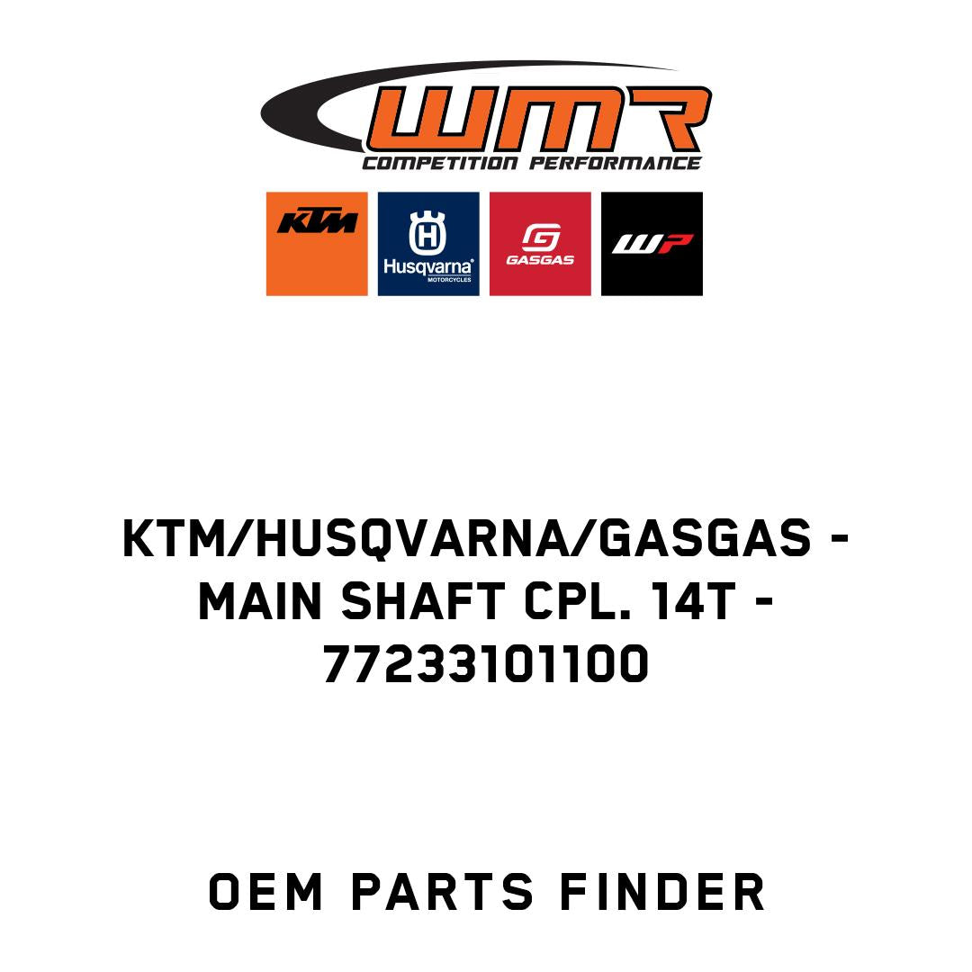 Main shaft cpl. 14T