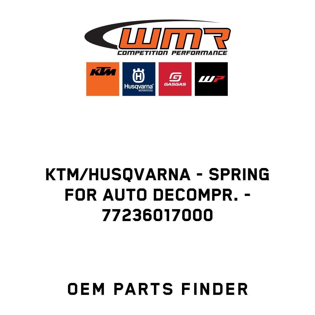 SPRING FOR AUTO DECOMPR.