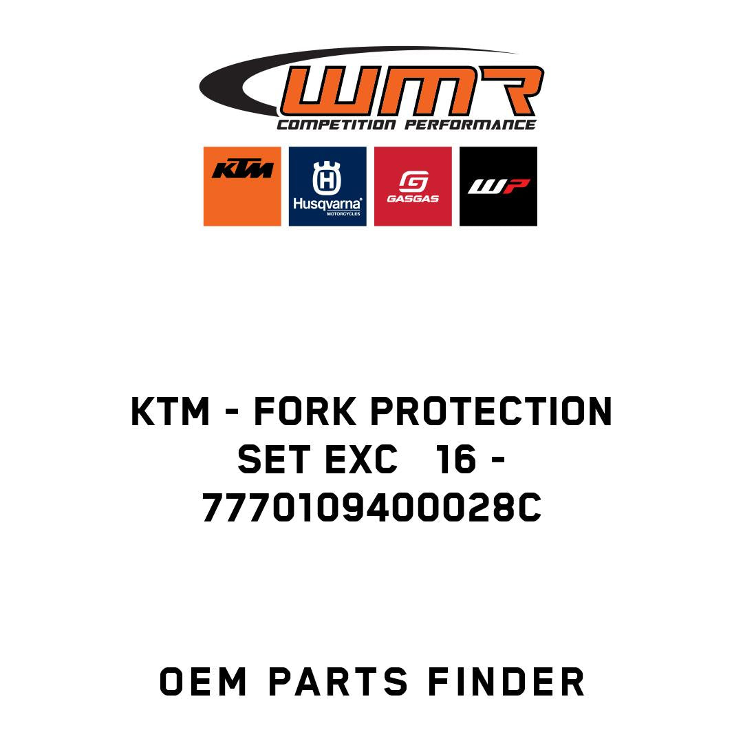 FORK PROTECTION SET EXC 16