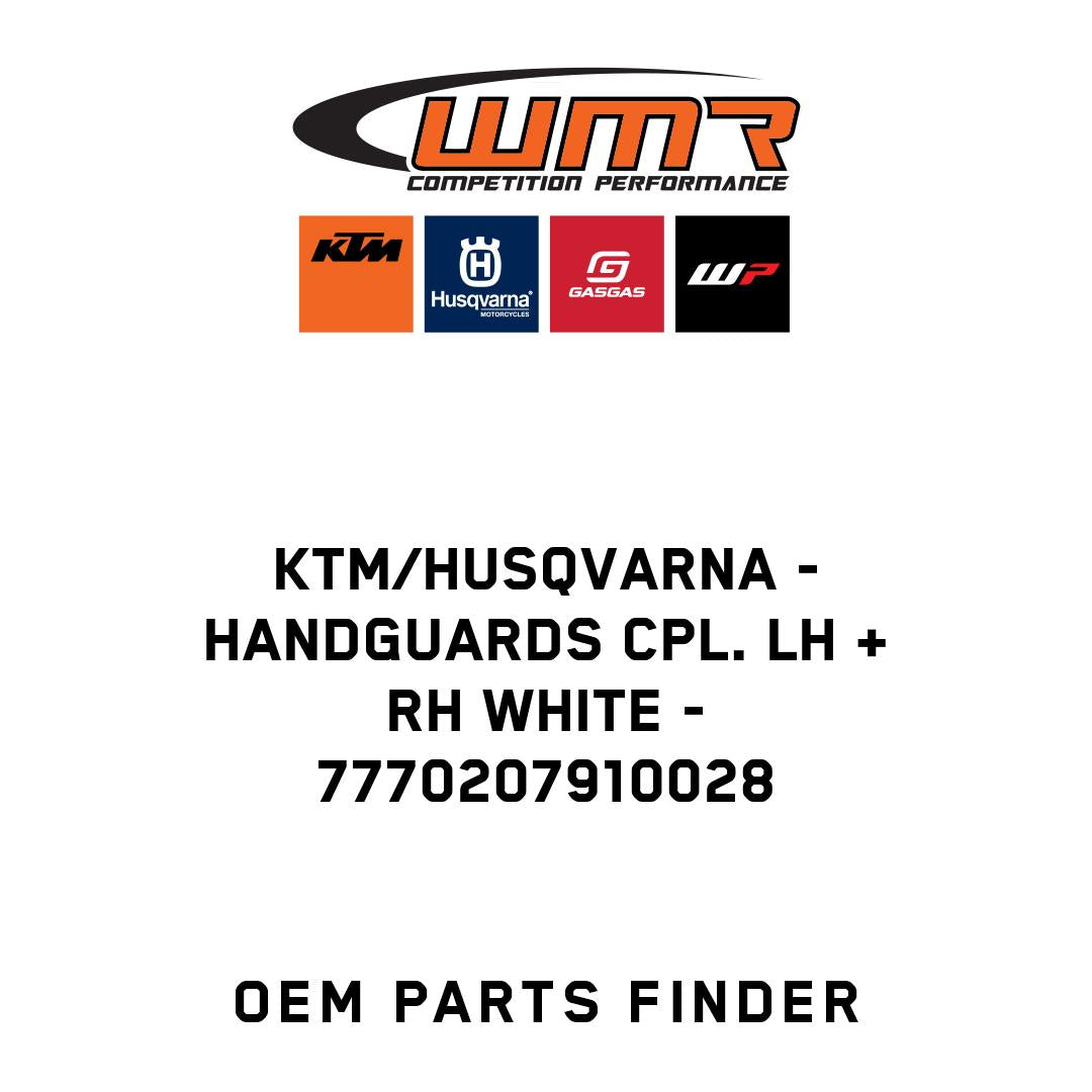 HANDGUARDS CPL. LH + RH WHITE