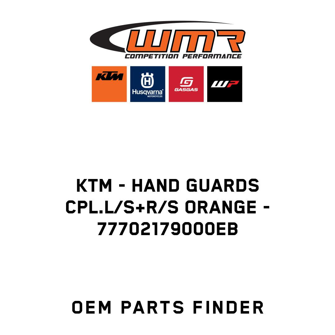 HAND GUARDS CPL.L/S+R/S ORANGE