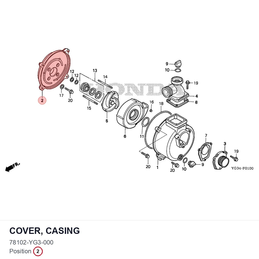 COVER, CASING