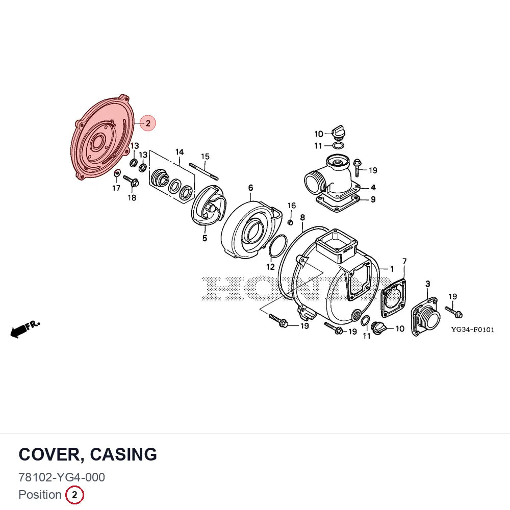 COVER, CASING
