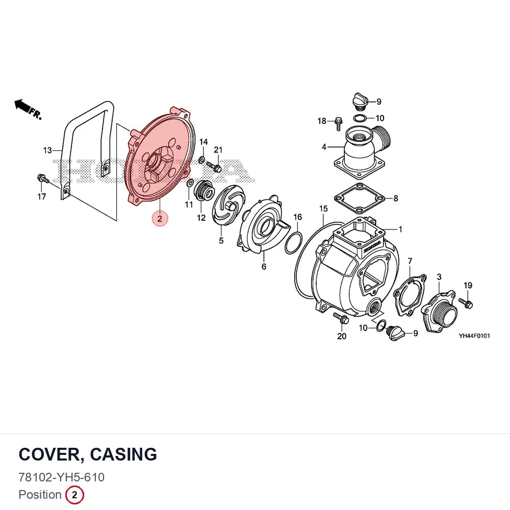 COVER, CASING