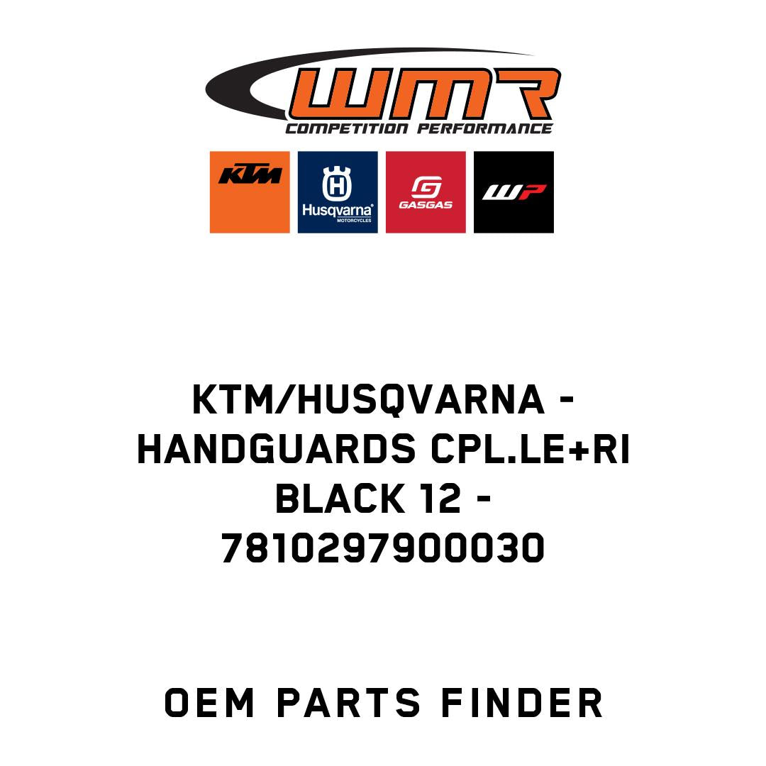 HANDGUARDS CPL.LE+RI BLACK 12
