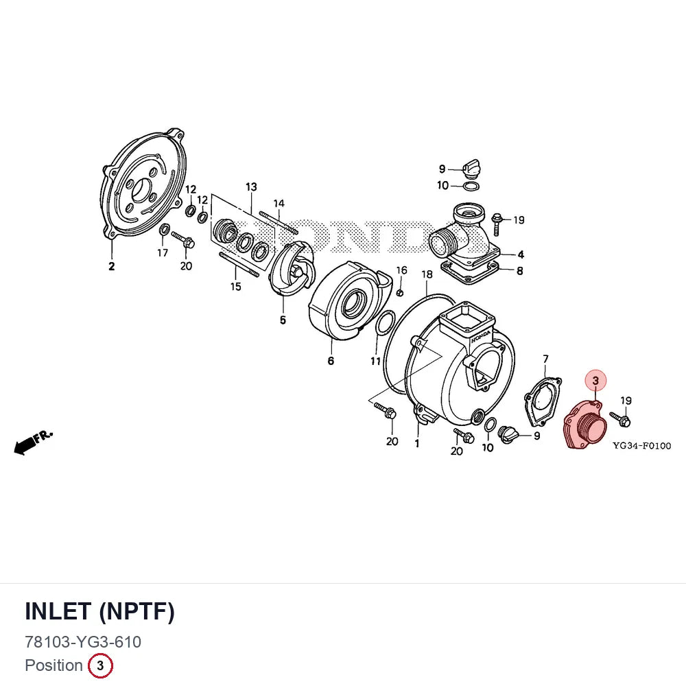 INLET (NPTF)
