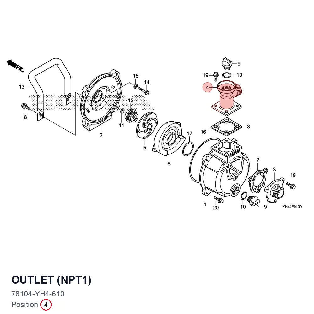 OUTLET (NPT1)