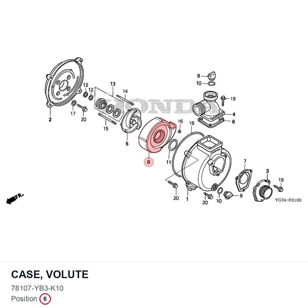CASE, VOLUTE