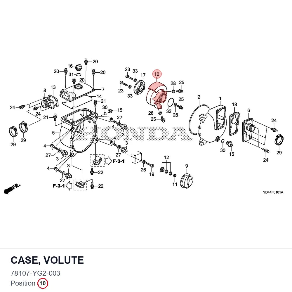 CASE, VOLUTE