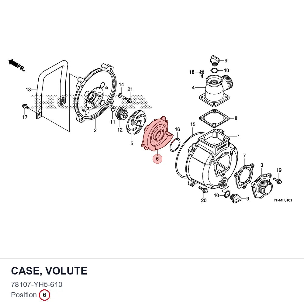 CASE, VOLUTE
