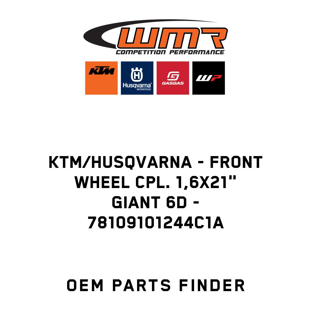 Front wheel cpl. 1,6x21" Giant 6D