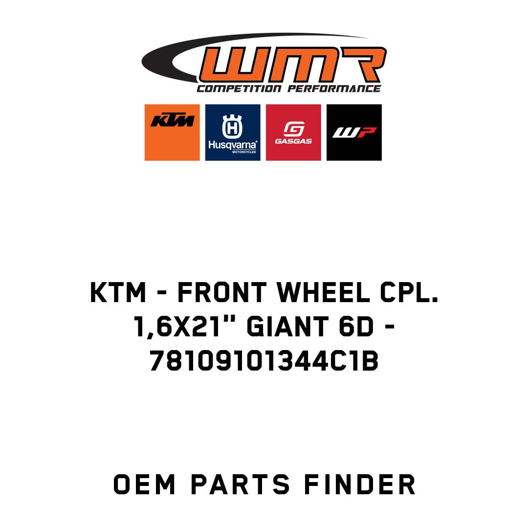 Front Wheel cpl. 1,6x21" Giant 6D