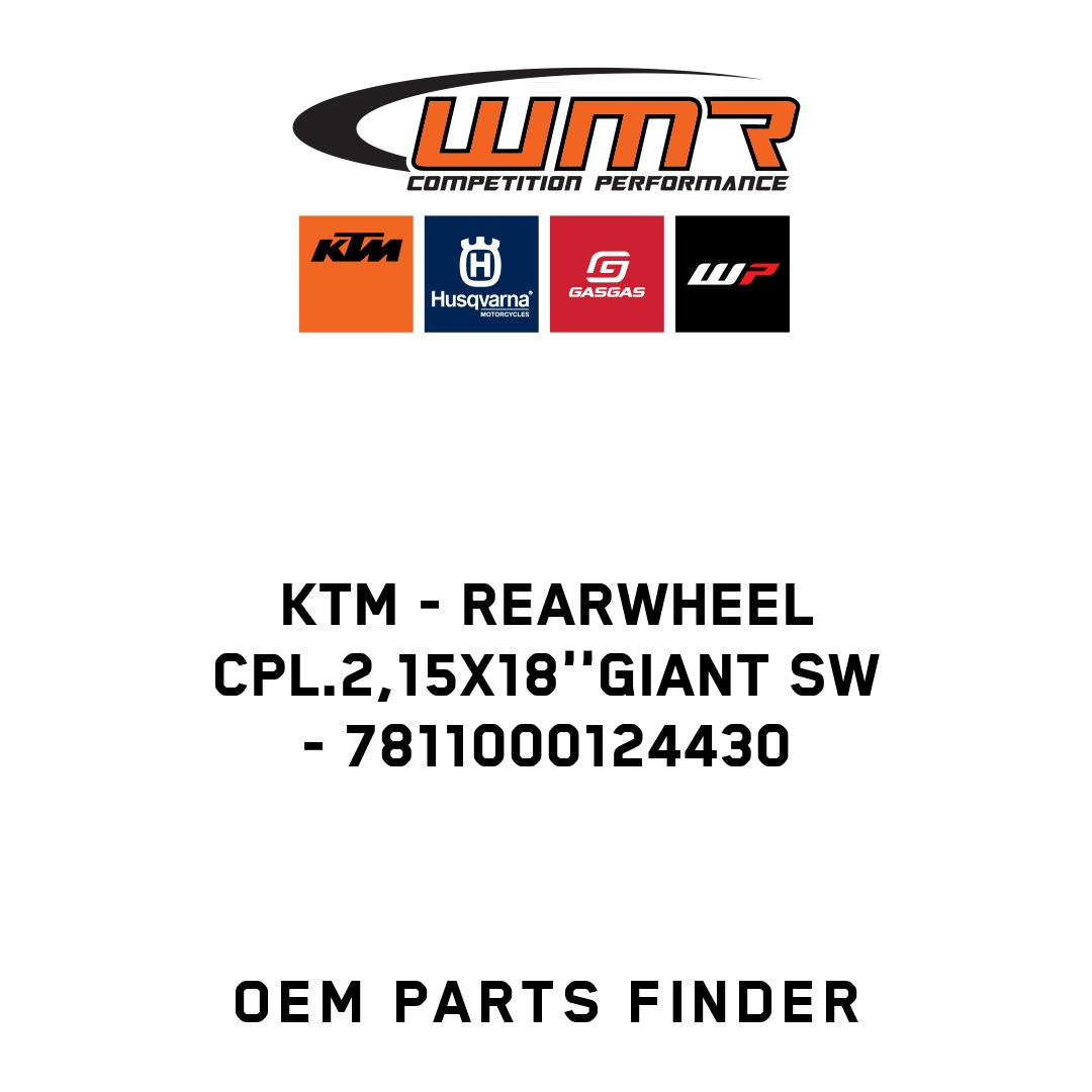 REARWHEEL CPL.2,15X18''GIANT SW