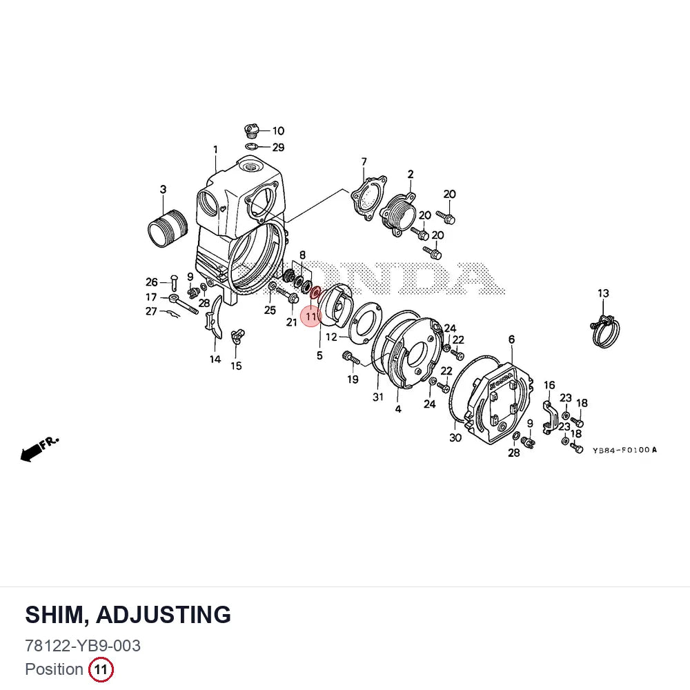 SHIM, ADJUSTING