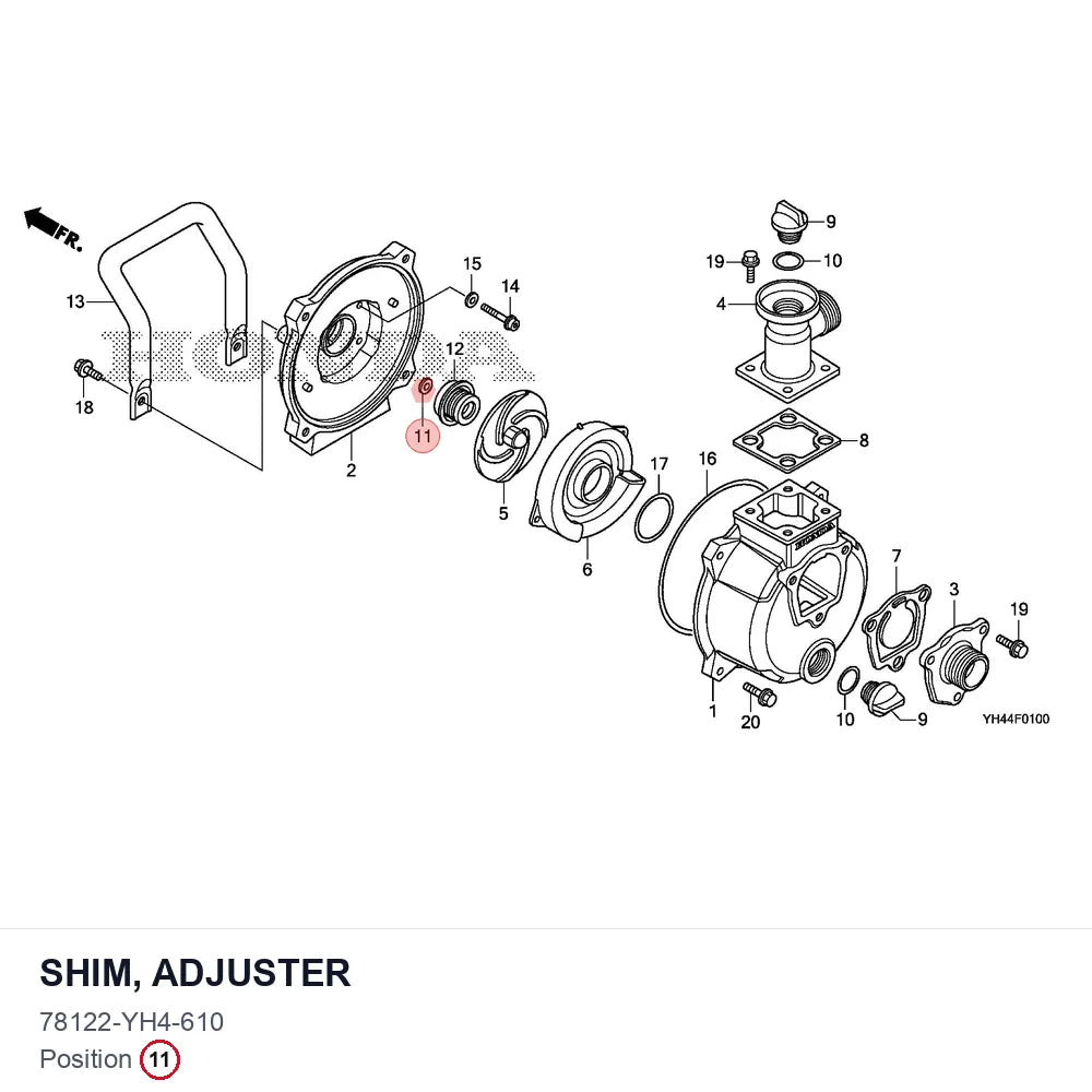 SHIM, ADJUSTER