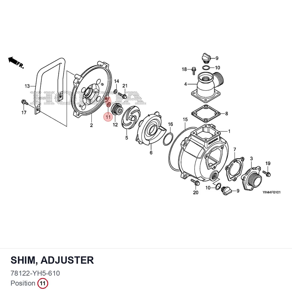 SHIM, ADJUSTER