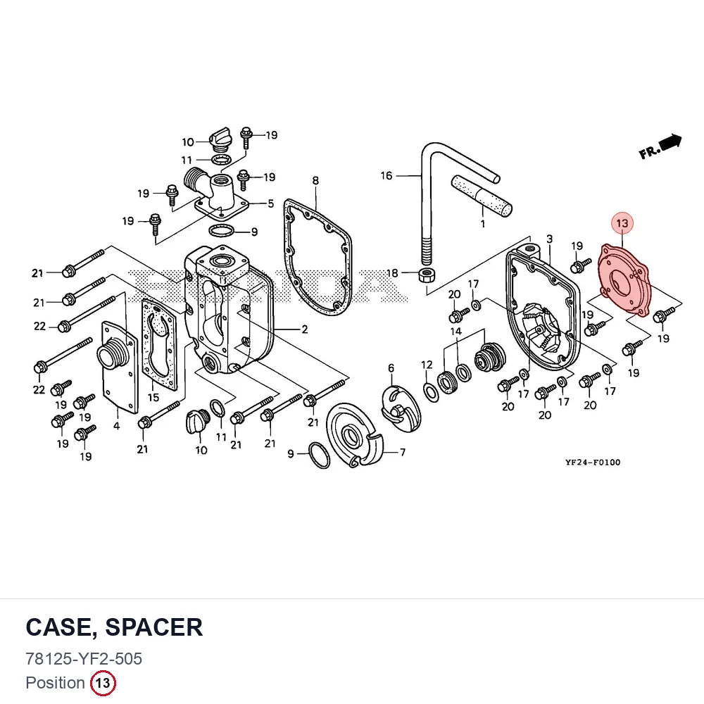 CASE, SPACER