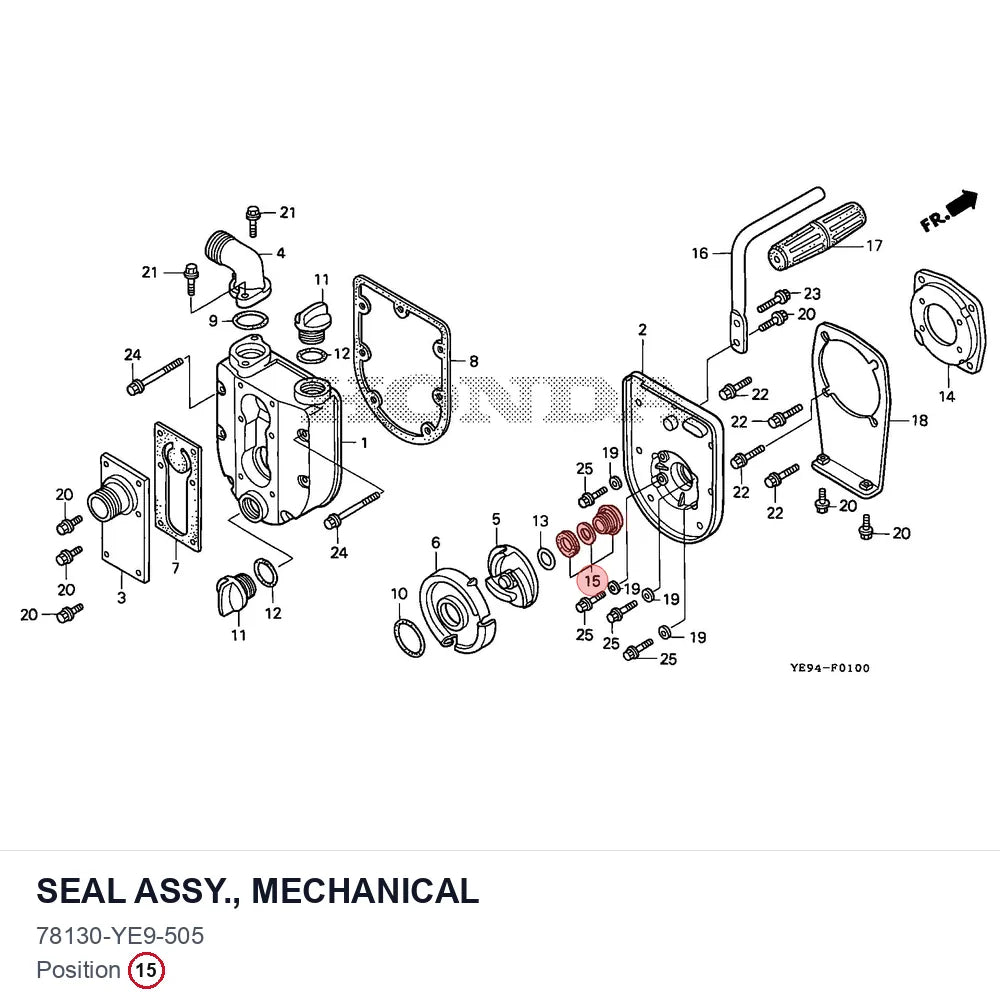 SEAL ASSY., MECHANICAL