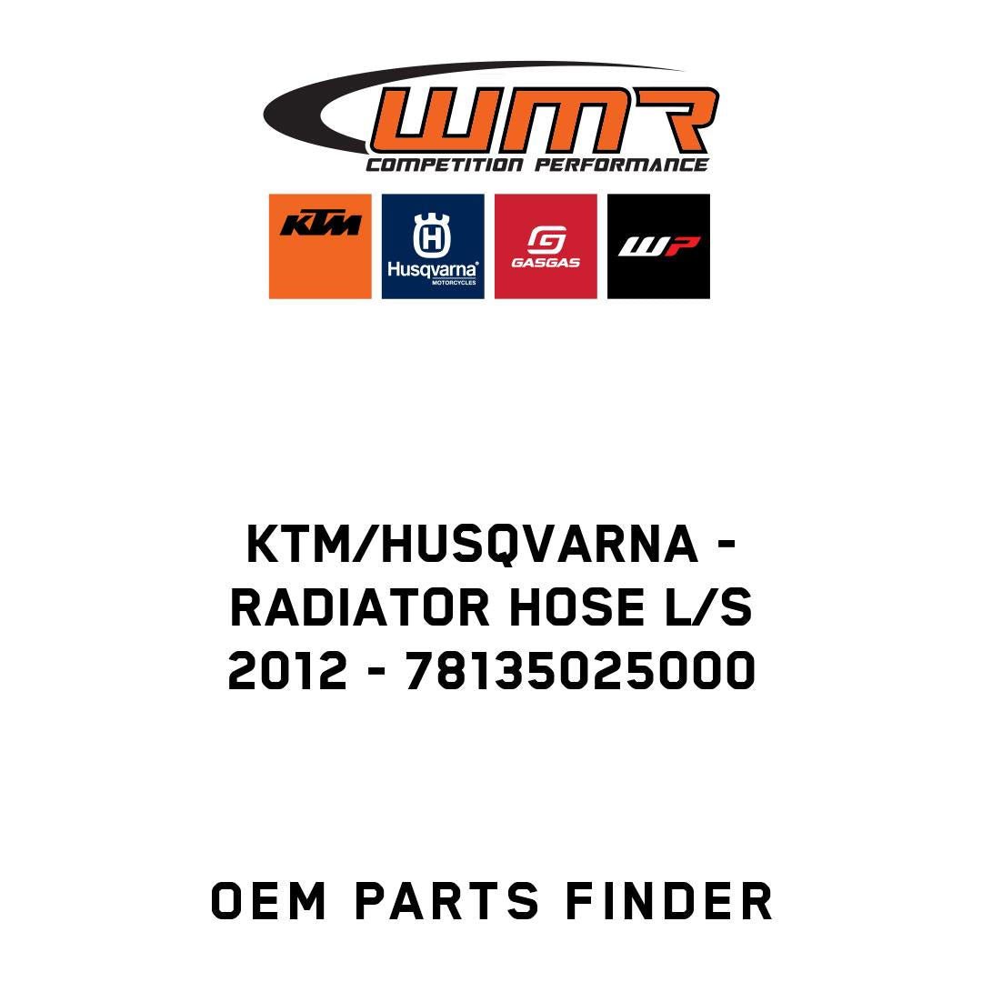 RADIATOR HOSE L/S 2012