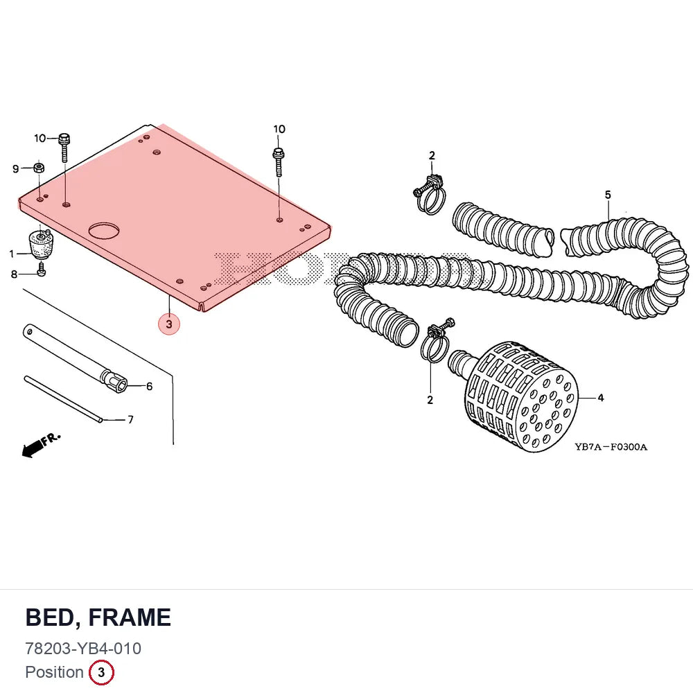 BED, FRAME