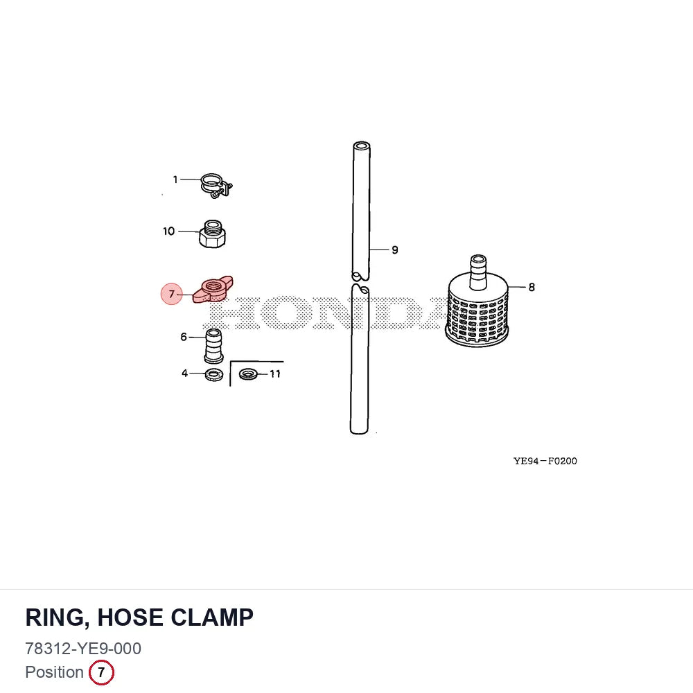 RING, HOSE CLAMP