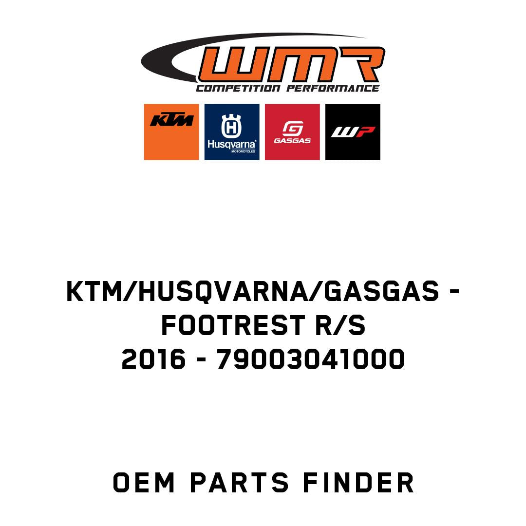 FOOTREST R/S 2016