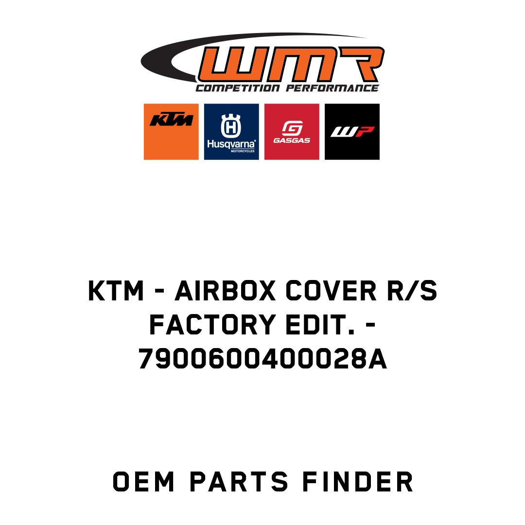 AIRBOX COVER R/S FACTORY EDIT.