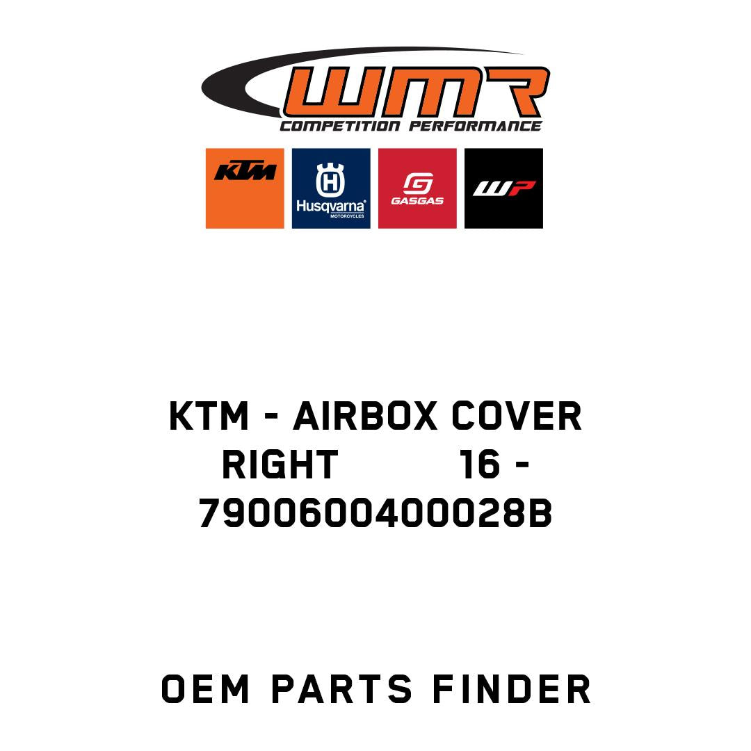 AIRBOX COVER RIGHT 16