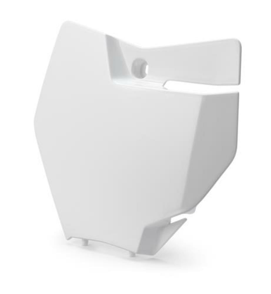 START NUMBER PLATE WHITE 2016