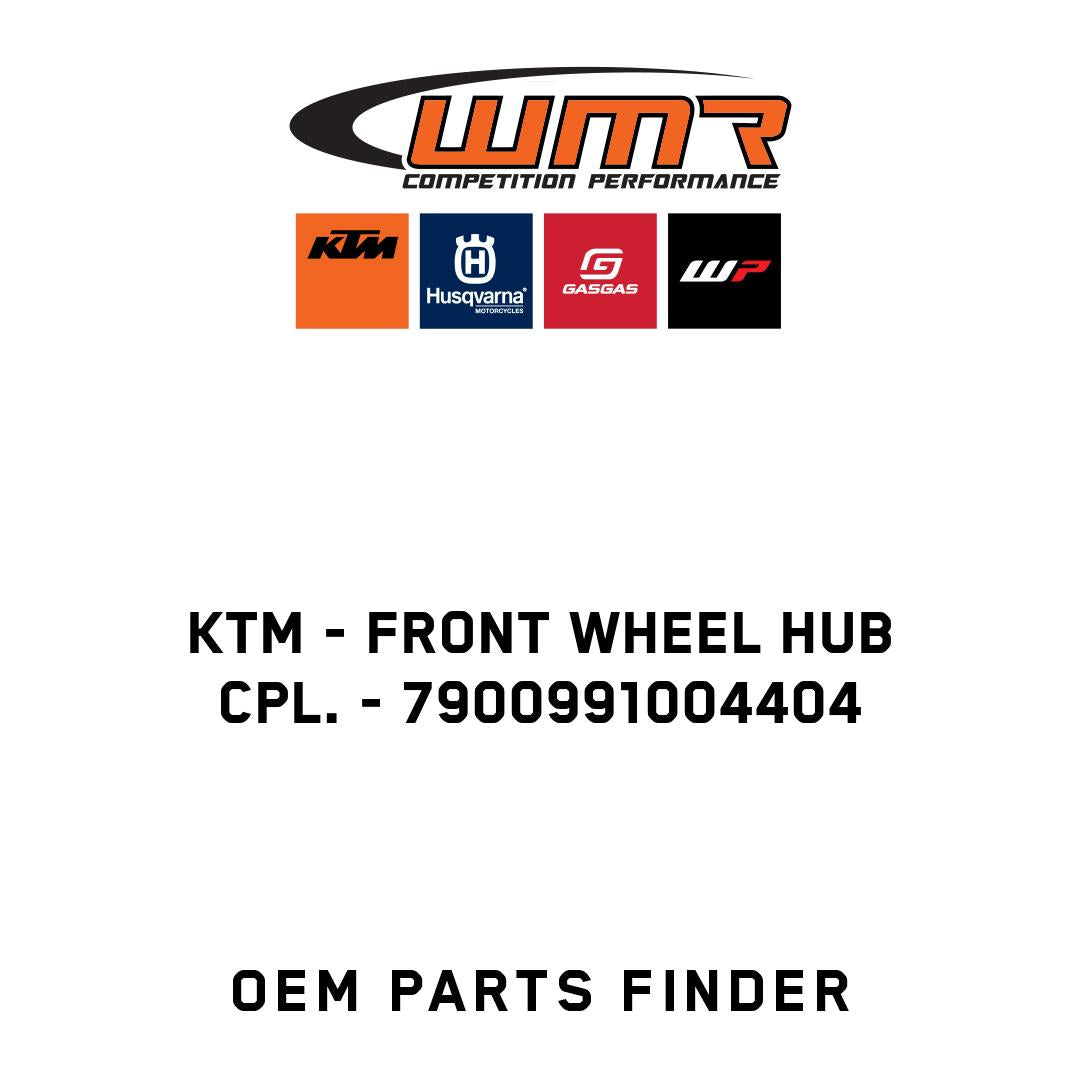 Front wheel hub cpl.