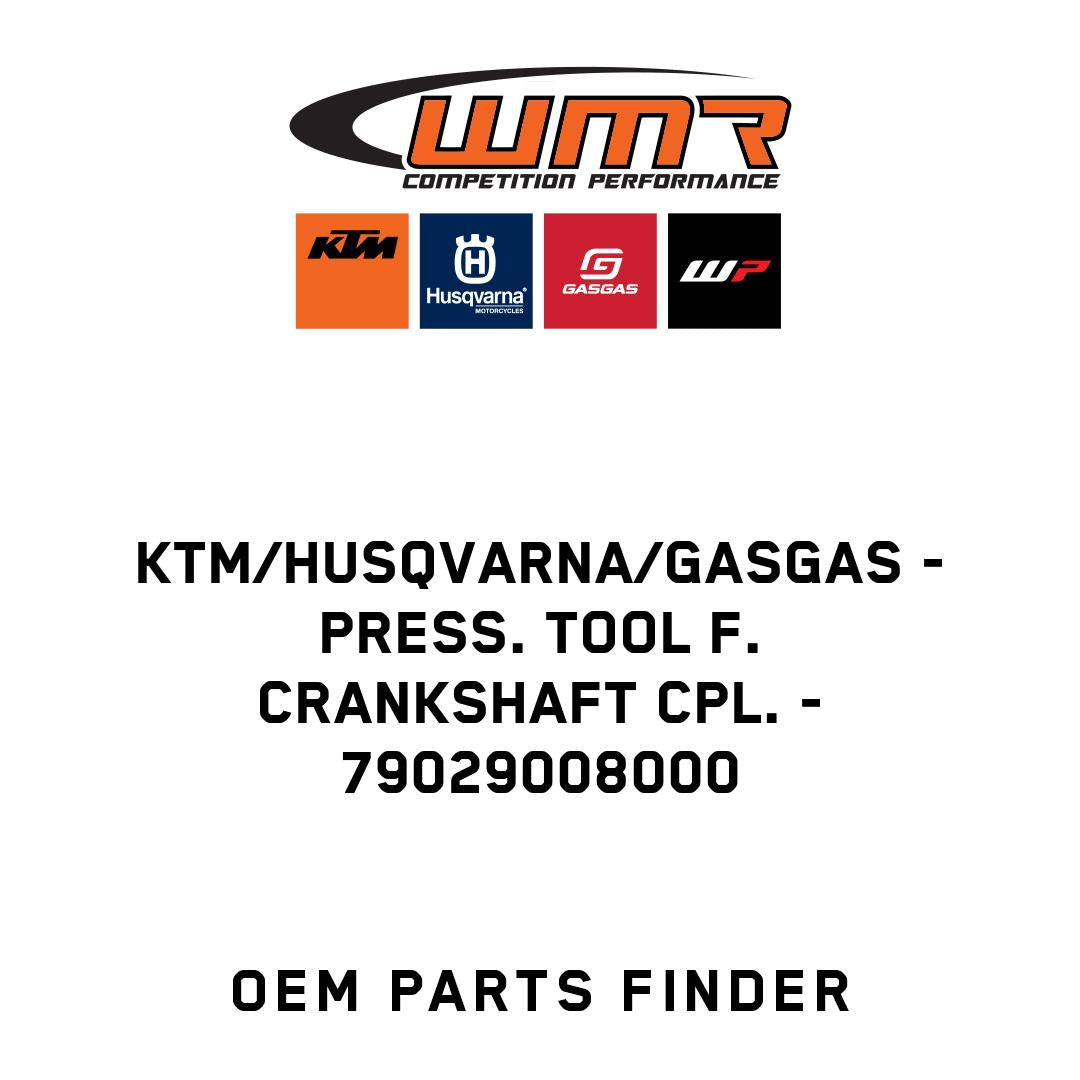 PRESS. TOOL F. CRANKSHAFT CPL.