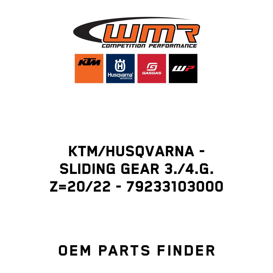 SLIDING GEAR 3./4.G. Z=20/22