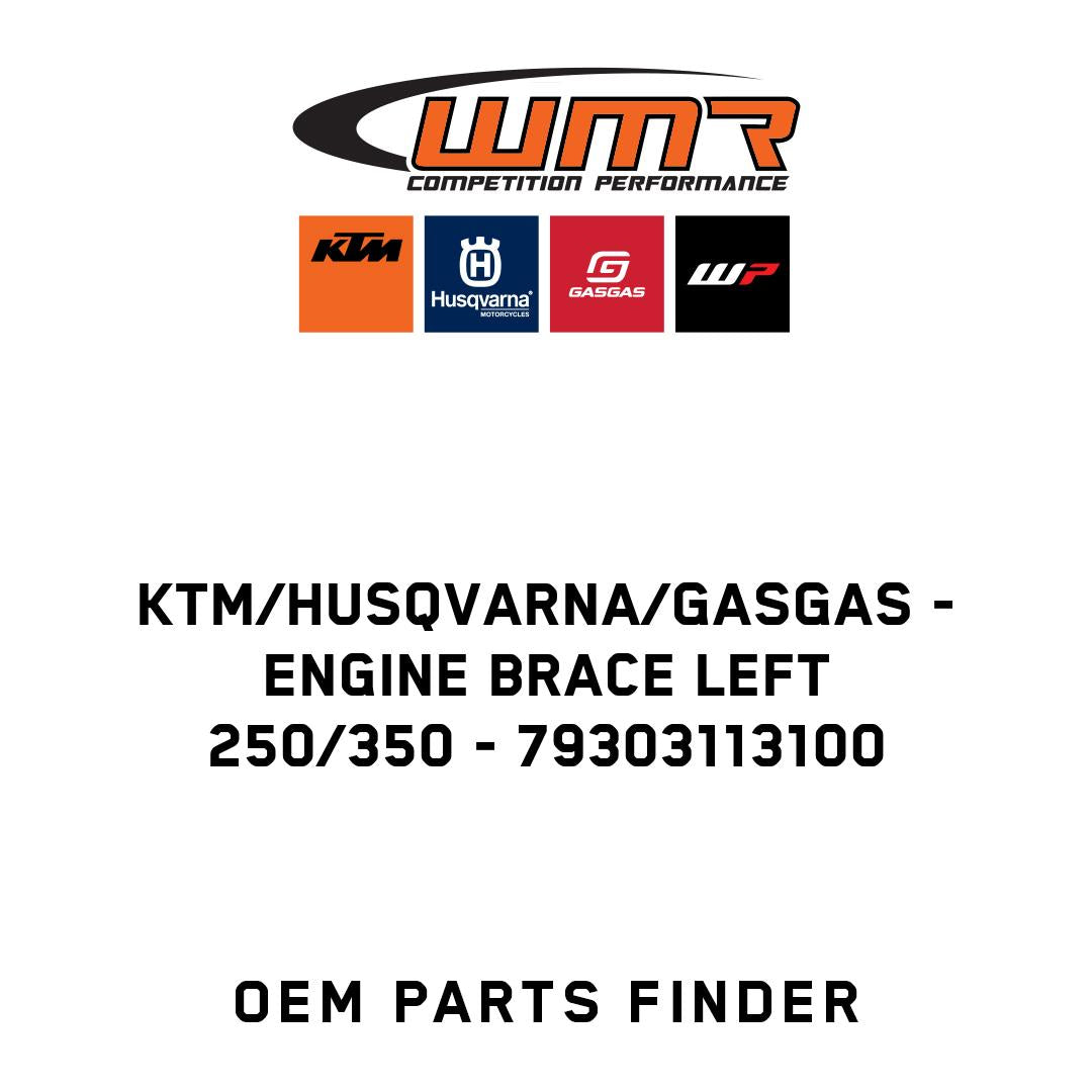 Engine brace left 250/350