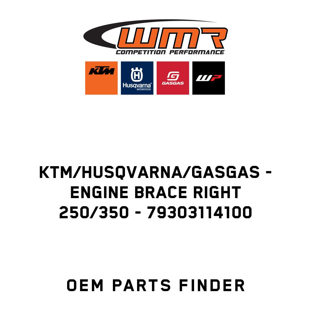 Engine brace right 250/350
