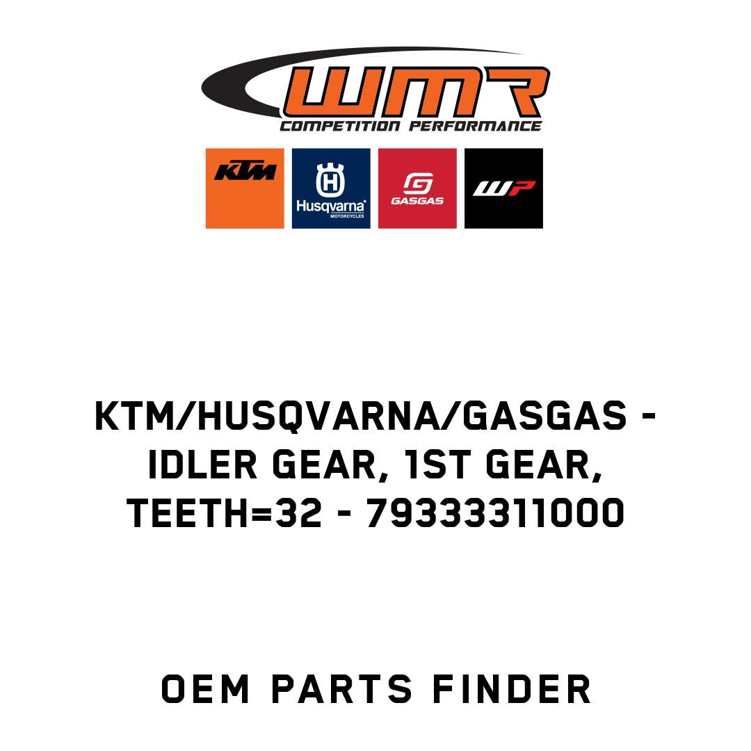 Idler gear, 1st gear, teeth=32