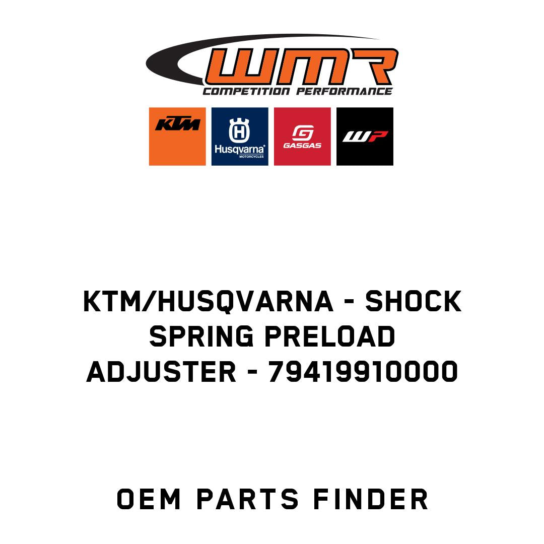 SHOCK SPRING PRELOAD ADJUSTER