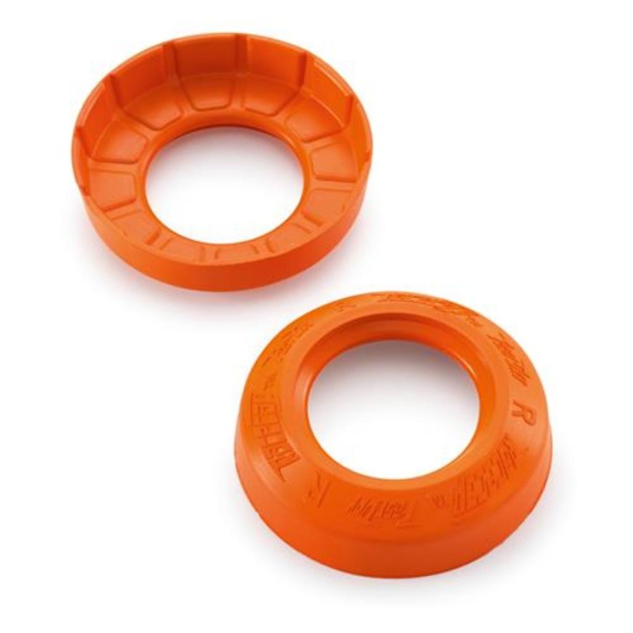 Wheel bearing protection cap set, rear