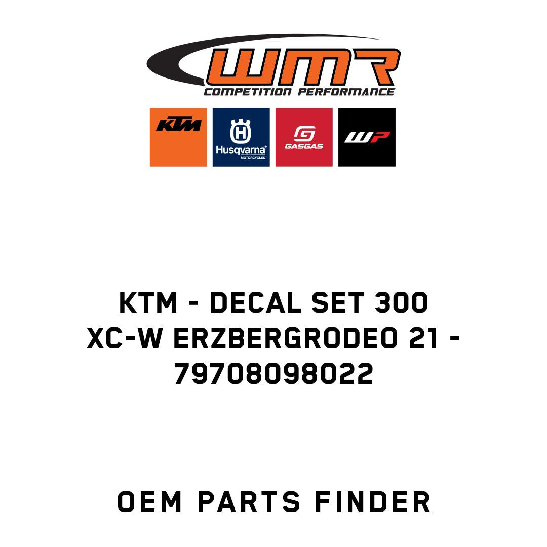 Decal set 300 XC-W Erzbergrodeo 21