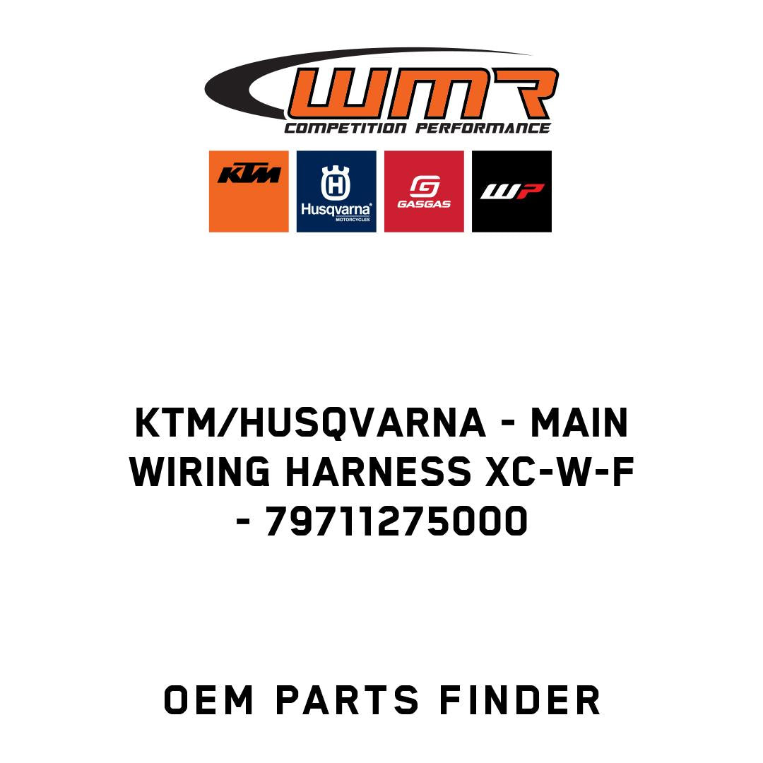 Main wiring harness XC-W-F