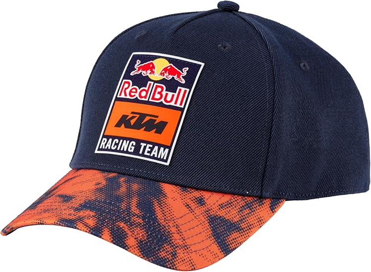 KTM Men's Standard Grid Curved Cap Blue