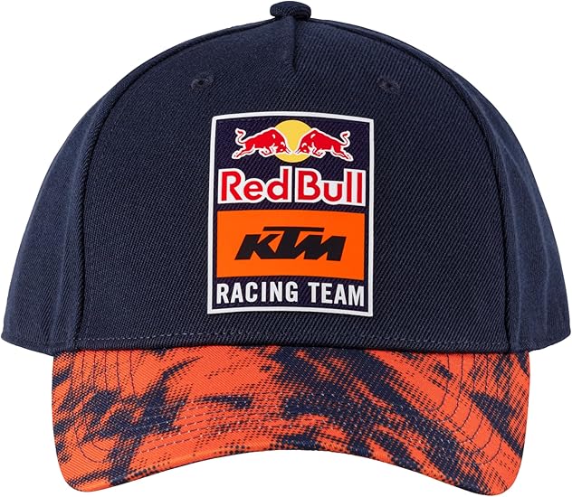 KTM Men's Standard Grid Curved Cap Blue